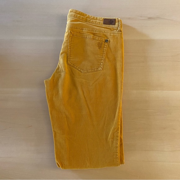 JESSICA SIMPSON cords. Golden yellow. Size 30. Circa 2000s. 98% cotton. - Picture 8 of 11